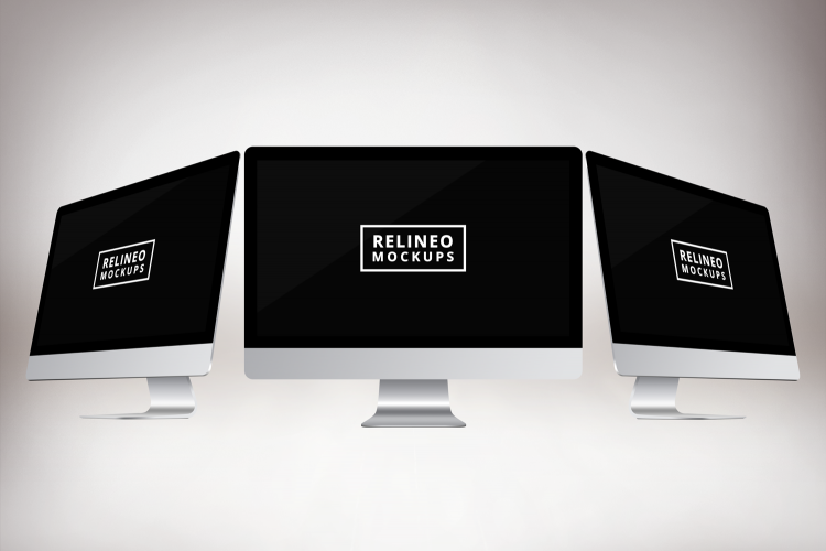 Apple iMac Mock-up #5