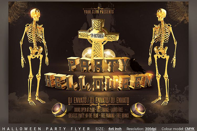 Halloween Party Flyer