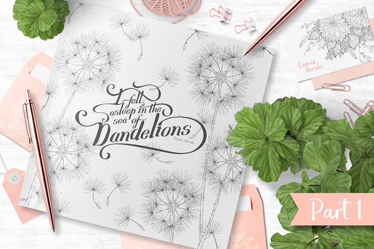Sea of Dandelions (part 1)