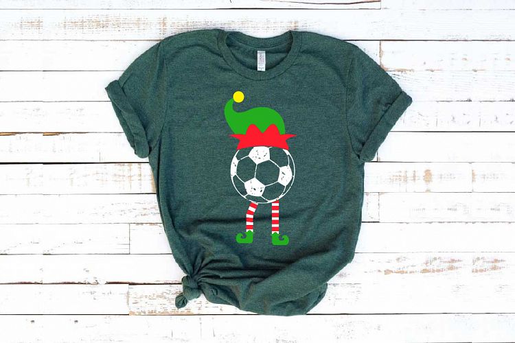 Elf Soccer Christmas svg merry christmas santa elf 1039s