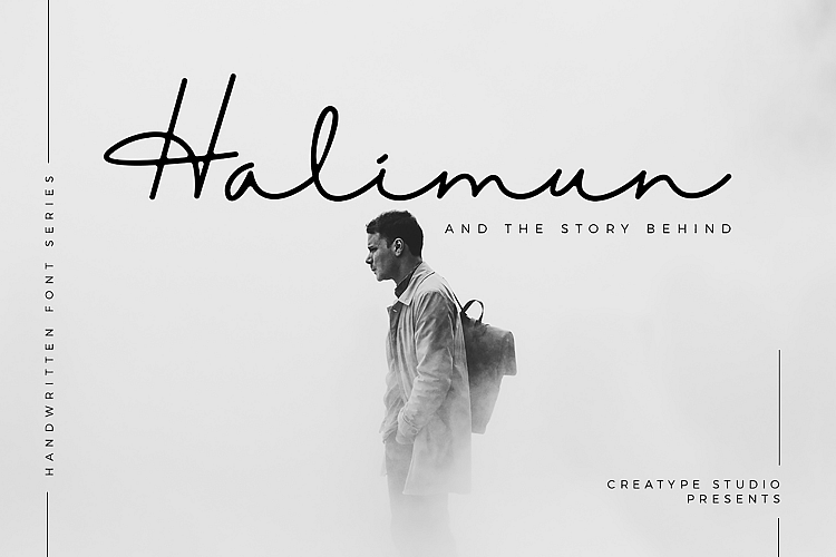 Halimun Script Style