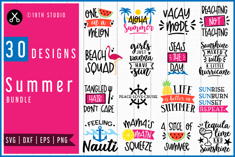 Summer SVG Bundle| MB48