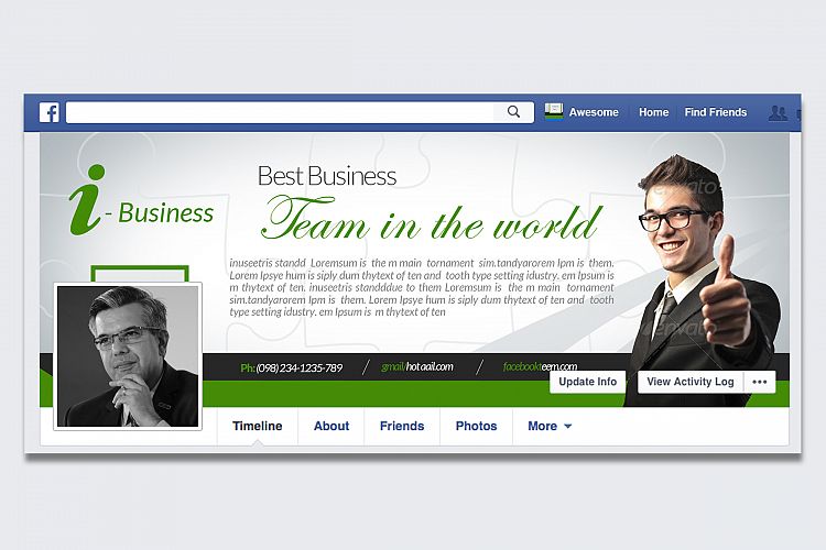 Business Facebook Timeline Cover