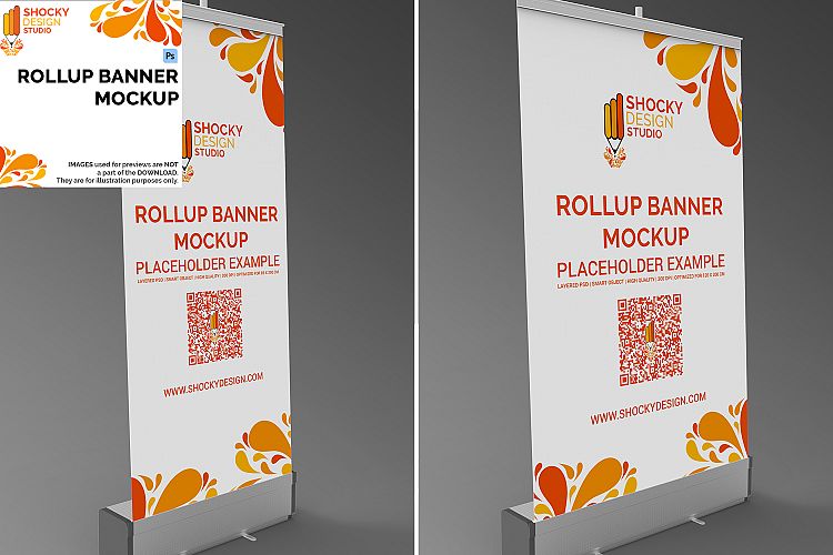 Rollup Banner Mockup