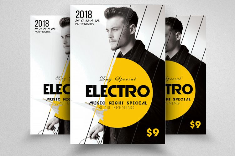 Electro Party Flyer