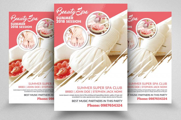 Spa   Skin Care Centre Flyer
