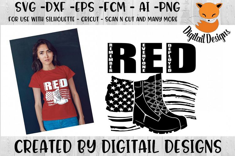 Deployment SVG - Silhouette - Cricut - Scan n Cut