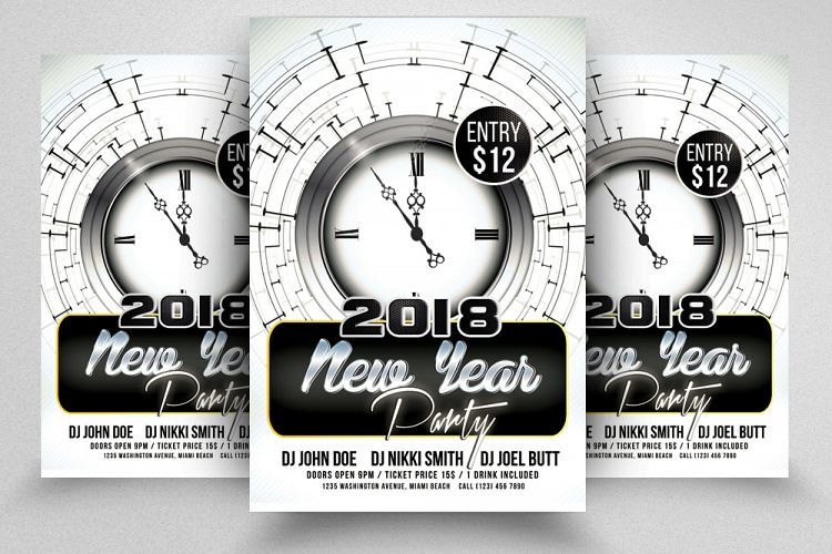 New Year Party Flyer