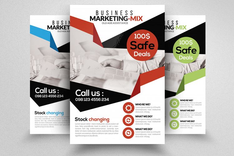 Business Training Agency Flyer Template