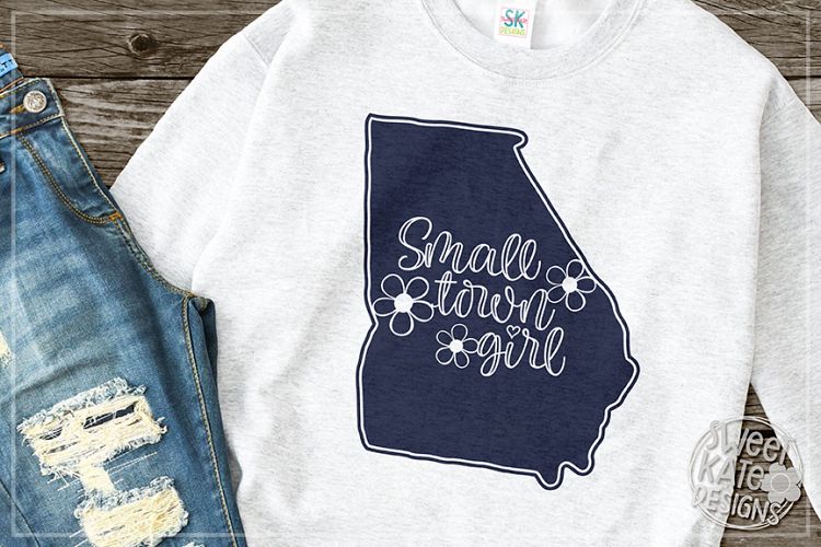 Georgia Small Town Girl SVG DXF EPS PNG JPG