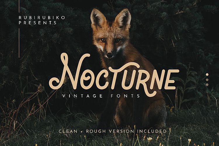 Nocturne - Vintage Fonts