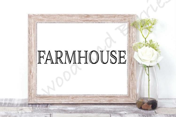 Farmhouse SVG