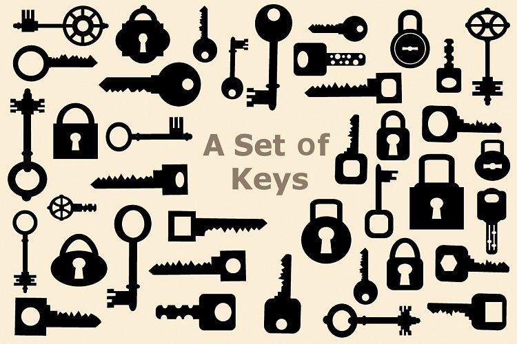 Set of vector elements  keys