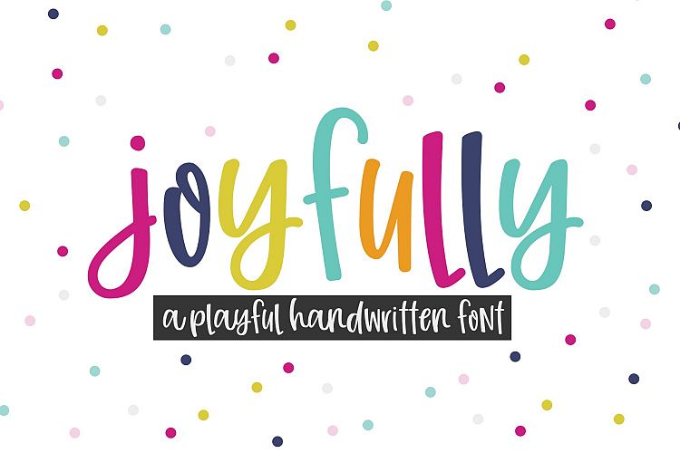 Joyfully Handwritten Font