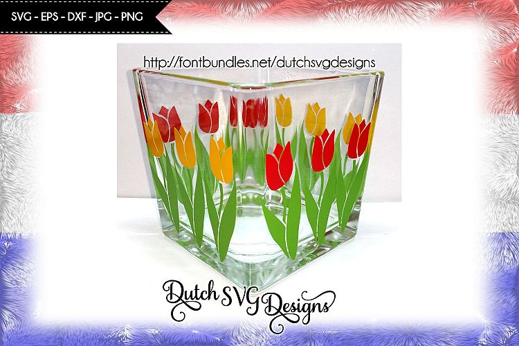 Download Dutch tulip cutting file with example, tulip svg (15458 ...