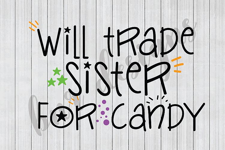 Halloween SVG, Candy SVG, Trick or Treat SVG Files, DXF File