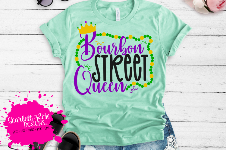 Bourbon Street Queen SVG