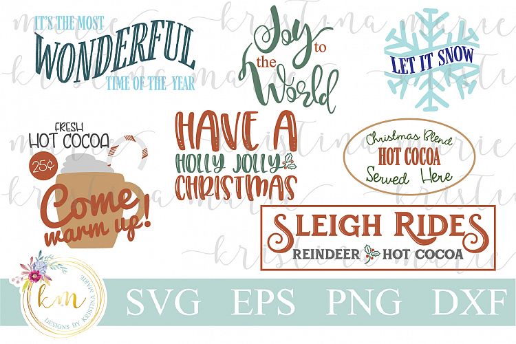 Christmas Cut File Bundle