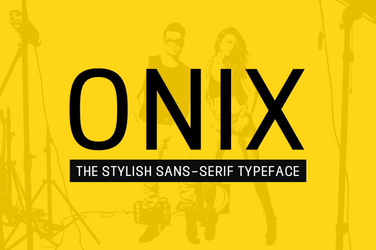 ONIX - Stylish Display Typeface
