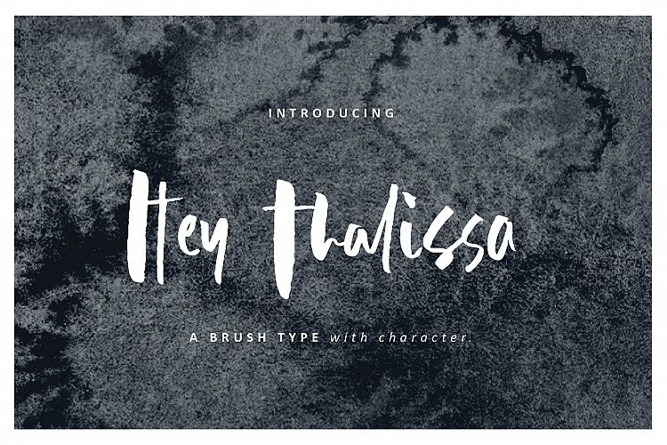 Hey Thalissa Signature Font