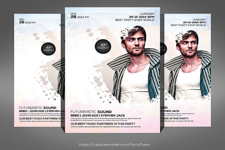 Futuristic Sound Flyer