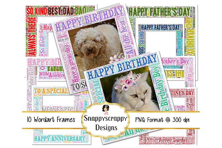 Wordart Frames
