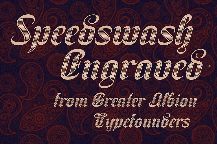 Speedswash Engraved