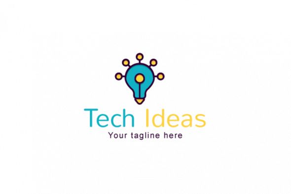 Tech Ideas - Electronic Solutions Stock Logo Template