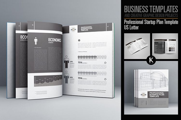 Professional Startup Plan Template US Letter