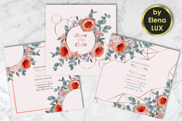 Wedding Invite Set