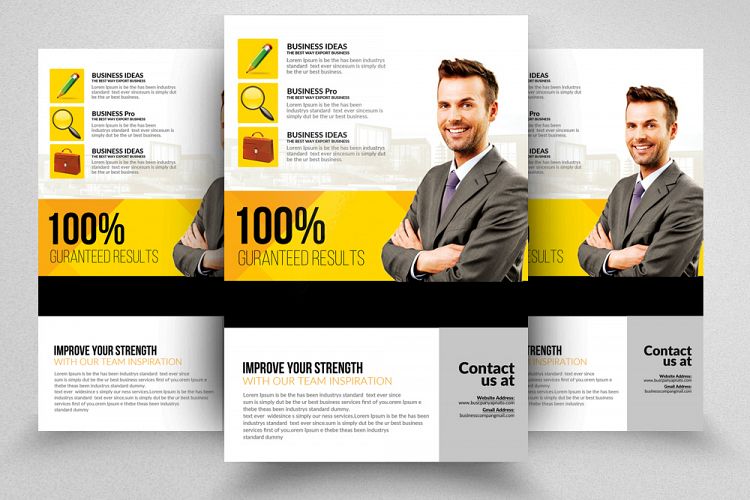 Language Learning Class Flyer Templates