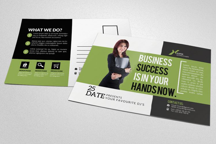 Business Executive Coach Postcard