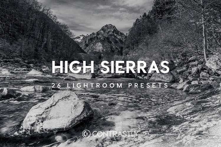 High Sierras Lightroom Presets