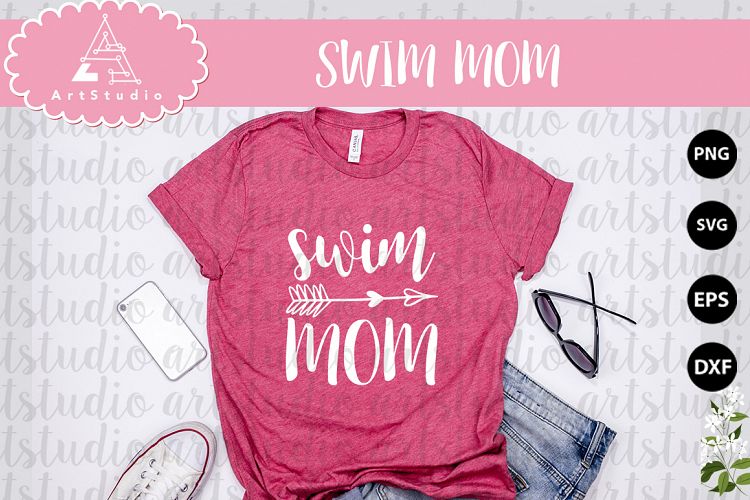 Swim Mom INSTANT DOWNLOAD!