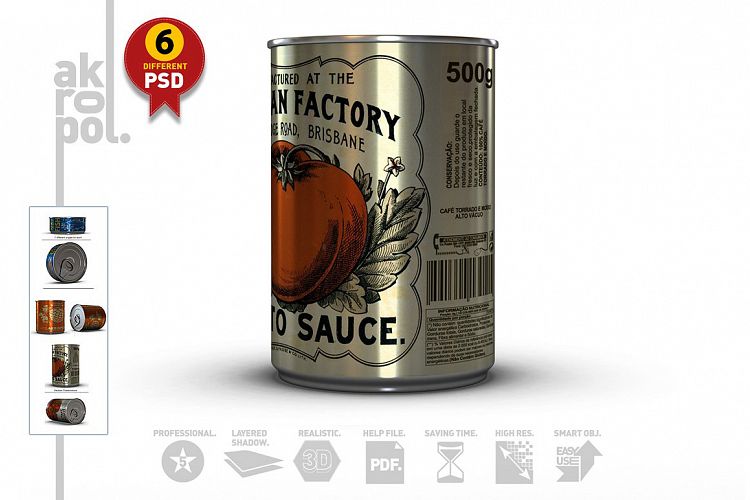 Preserve Can Mock-up