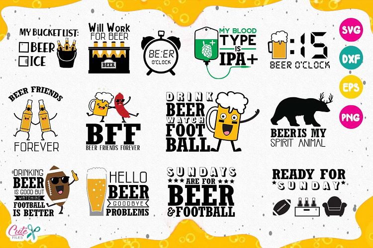 Beer bundle svg, Beer Sayings, Beer Humor svg