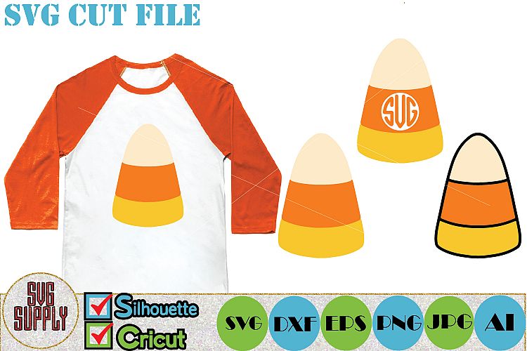 Candy Corn SVG Cut File