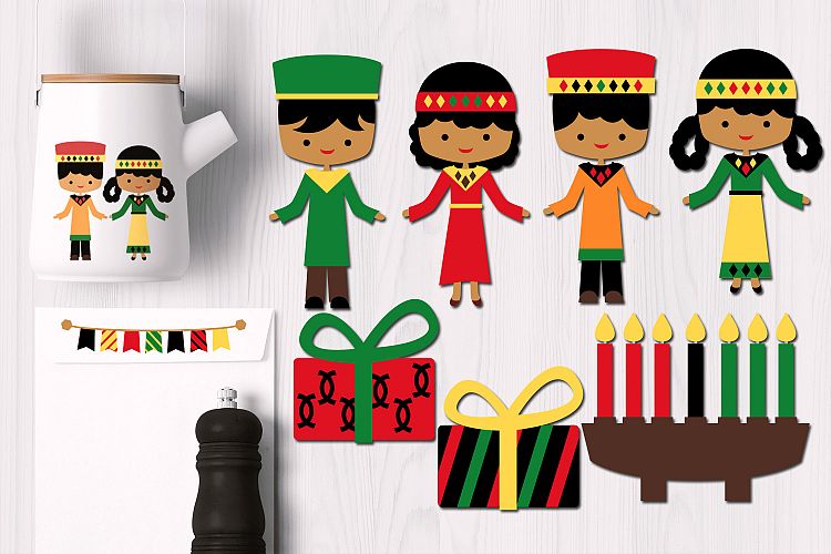 Kwanzaa Kids Graphics