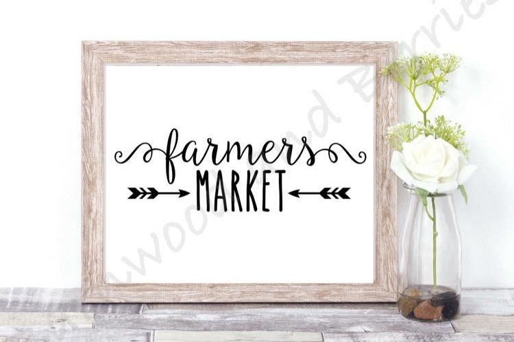 Farmers Market SVG/DXF