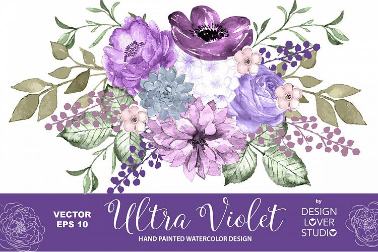 Ultra Violet design vector