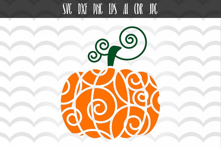 SVG Pumpkin Cut File