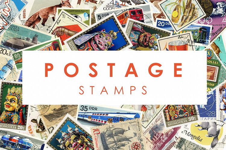 50 Postage Stamps
