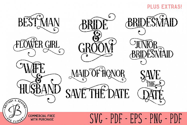 Wedding SVG Bundle
