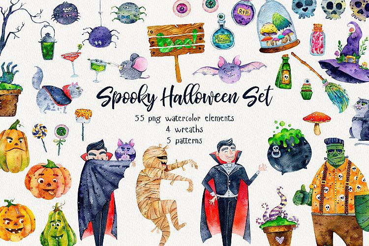 Spooky Halloween Set