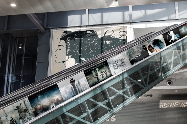 Bundle of Urban Outdoor Advertising Poster Mock-ups