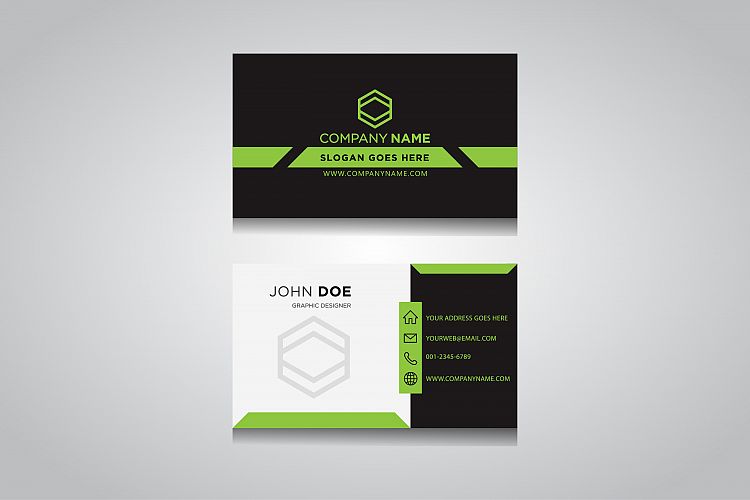 Business Card Template. creative business card