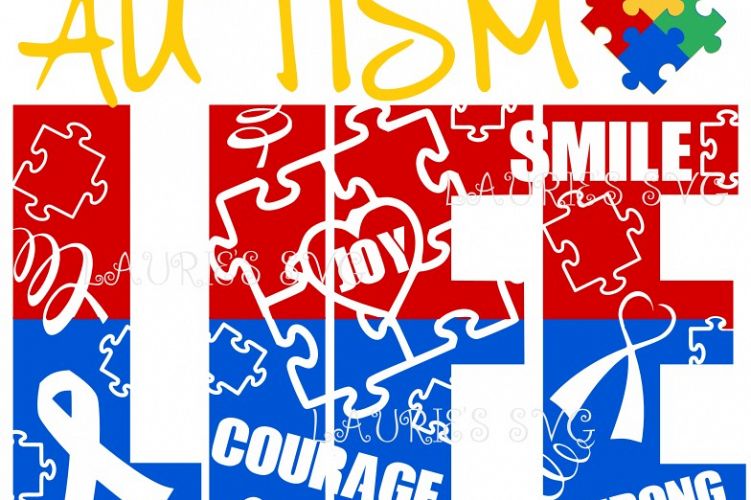 AUTISM LIFE SVG,EPS,DXF,PNG,JPG