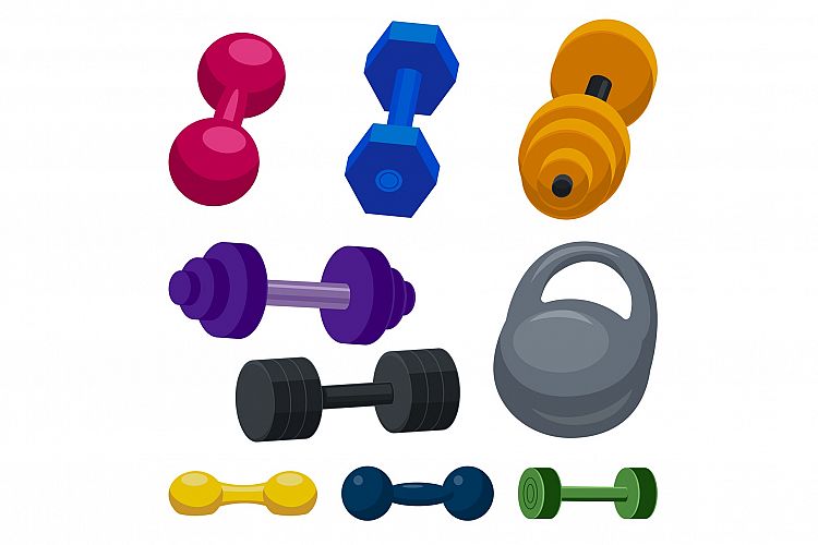 Barbell Clipart Image 18