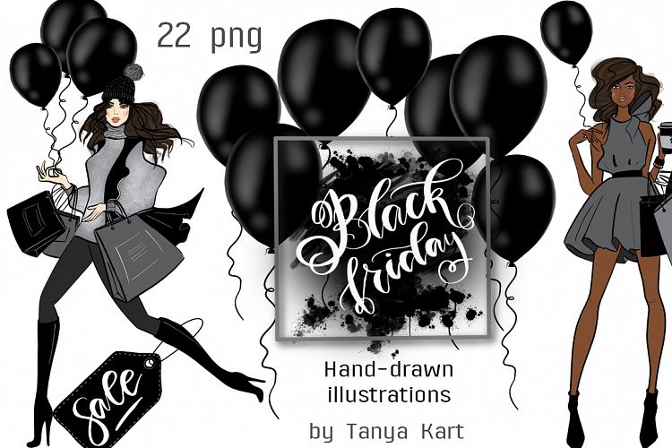 Black Friday Hand Painted Design Kit