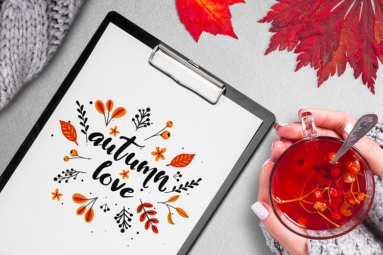 Autumn Scene Mock-up 8
